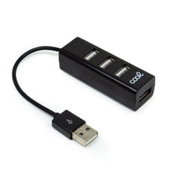 COOL 8434847053820 hub & concentrateur USB 2.0 480 Mbit/s