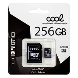 COOL 8434847053974 mémoire flash 256 Go MicroSD Classe 10