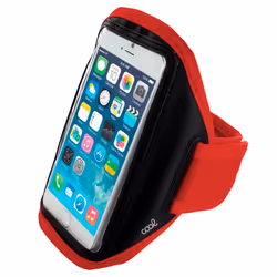 COOL Accesorios 8434847060361, Boîte à brassard, Universel, Universal, 15,2 cm (6"), Noir, Rouge
