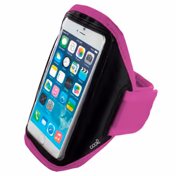 COOL Accesorios 8434847060378, Boîte à brassard, Universel, Universal, 17 cm (6.7"), Noir, Rose