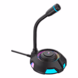COOL 8434847067384, Microphone de Laptop, Avec fil, USB, Noir, Boutons, 1,6 m