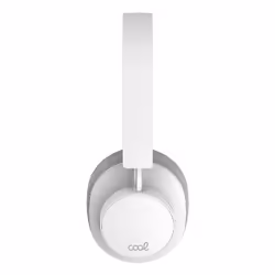 COOL Accesorios Smarty Casque Sans fil Arceau Appels/Musique/Sport/Au quotidien USB Type-C Bluetooth Blanc - Vue supplémentaire 5