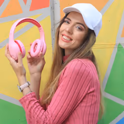 COOL Accesorios 8434847069791 Casque Arceau Appels/Musique/Sport/Au quotidien Rose - Vue supplémentaire 2