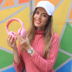 COOL Accesorios 8434847069791 Casque Arceau Appels/Musique/Sport/Au quotidien Rose - Vue supplémentaire 5