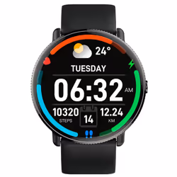 COOL 8434847070087 smartwatche et montre de sport AMOLED 44 mm Numérique 466 x 466 pixels Écran tactile Noir