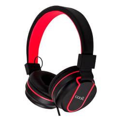 COOL Accesorios 8434847070155 Écouteurs Avec fil Arceau Jouer Noir, Rouge