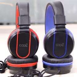 COOL Accesorios 8434847070155 Écouteurs Avec fil Arceau Jouer Noir, Rouge - Vue supplémentaire 5