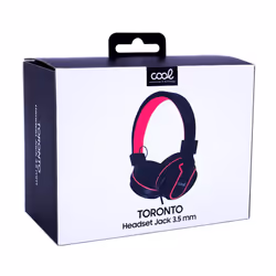 COOL Accesorios 8434847070155 Écouteurs Avec fil Arceau Jouer Noir, Rouge - Vue supplémentaire 6