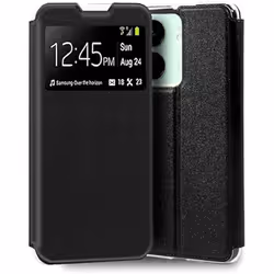 Coque Cool Flip Cover pour Xiaomi Redmi 13C / Poco C65 Uni Noir