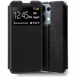 Coque Cool Flip Cover pour Xiaomi Redmi Note 13 Pro Uni Noir