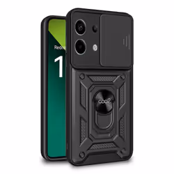 COOL Hard Ring, Housse, Xiaomi, Redmi Note 13 Pro 5G, 16,9 cm (6.67"), Noir