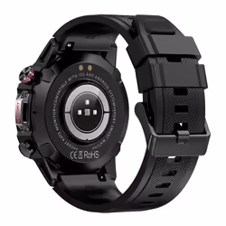 COOL 8434847073538 smartwatche et montre de sport 3,63 cm (1.43") AMOLED 46 mm Numérique 466 x 466 pixels Écran tactile Noir, Gris