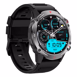 COOL 8434847073538 1.43" AMOLED 46 mm Noir, Gris - Vue supplémentaire 4