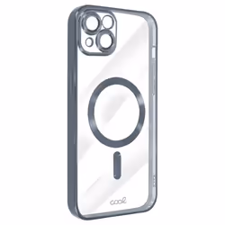 COOL Accesorios COOL coque de protection pour téléphones portables 15,5 cm (6.1") Housse Argent, Transparent