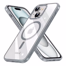 COOL Accesorios COOL coque de protection pour téléphones portables 15,5 cm (6.1") Housse Argent, Transparent - Vue supplémentaire 4