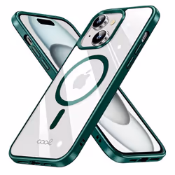 COOL Accesorios COOL coque de protection pour téléphones portables 15,5 cm (6.1") Housse Vert, Transparent