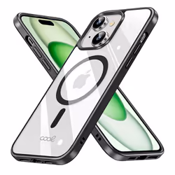 COOL Accesorios COOL coque de protection pour téléphones portables 17 cm (6.7") Housse Noir, Transparent - Vue supplémentaire 3