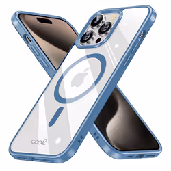 COOL Accesorios COOL coque de protection pour téléphones portables 17 cm (6.7") Housse Bleu, Transparent - Vue supplémentaire 2