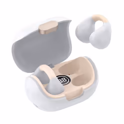 COOL Clip, Sans fil, Appels/Musique/Sport/Au quotidien, Casque, Blanc