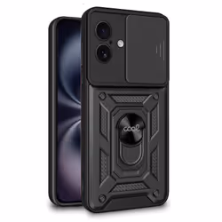 COOL Accesorios COOL, Housse, Apple, iPhone 16, 15,5 cm (6.1"), Noir