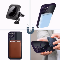COOL Accesorios COOL coque de protection pour téléphones portables 17 cm (6.7") Housse Transparent, Violet - Vue supplémentaire 5