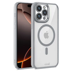 COOL Accesorios COOL coque de protection pour téléphones portables 17,5 cm (6.9") Housse Argent, Transparent