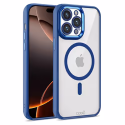 COOL Accesorios COOL, Housse, Apple, iPhone 16 Pro Max, 17,5 cm (6.9"), Bleu, Transparent