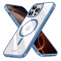 COOL Accesorios COOL coque de protection pour téléphones portables 17,5 cm (6.9") Housse Bleu, Transparent