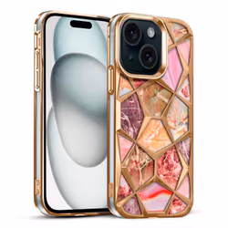 COOL Accesorios COOL, Housse, Apple, iPhone 15, 15,5 cm (6.1"), Couleur marbre