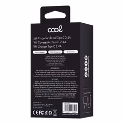 COOL Accesorios 8434847076270 chargeur d'appareils mobiles Téléphone portable Blanc Secteur, USB Intérieure - Vue supplémentaire 5