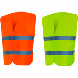 Le gilet de travail haute visibilité Velilla 14001 à fermeture velcro se caractérise principalement par la présence de bandes ...