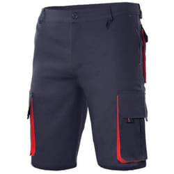 Bermuda multipoches bicolore Velilla Marine / Rouge 38