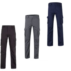 Velilla - Pantalon de travail 103012S Coton Stretch - xl - Grigio