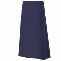 Caractéristiques: Deux bandes aux extrémités pour serrer le tablier Sans poche Matières: 65% polyester, 35% coton- 190g/m²