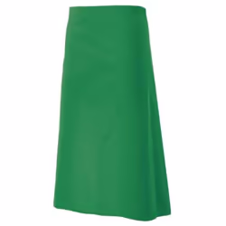 Caractéristiques: Deux bandes aux extrémités pour serrer le tablier Sans poche Matières: 65% polyester, 35% coton- 190g/m²