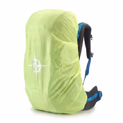 Couvre pluie - COLUMBUS - 45-65L - Polyester 190T 75D - Poche de rangement - Jaune