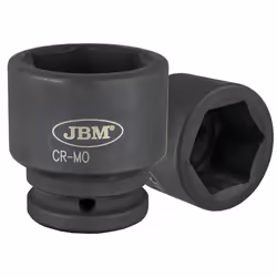 JBM 11128, Douille à choc, Noir, 1 tête(s), 3/4", Métrique, 22 mm