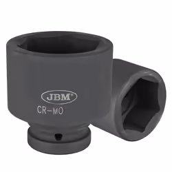 JBM 8435034111804, Douille à choc, Noir, 1 tête(s), 1", Métrique, 67 mm