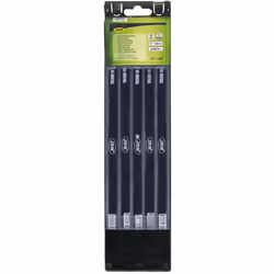 JBM 12060, Métal, Noir, 30 cm, Ampoule, 100 pièce(s)