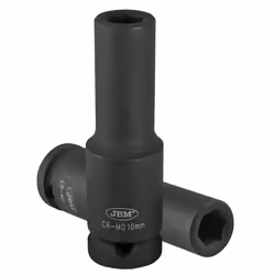 JBM 12069, Douille à choc, Noir, 1 tête(s), 1/2", Métrique, 21 mm