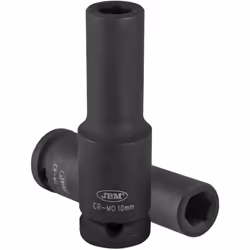 JBM 12071, Douille à choc, Noir, 1 tête(s), 1/2", Métrique, 24 mm