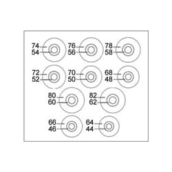 JBM 12927 vis et boulon 1 pièce(s) M12