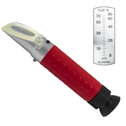 JBM 50731 testeur d'alcool Rouge
