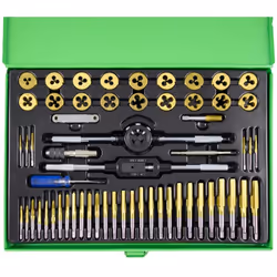 Contenu: 1 filetage mâle NPT : 1/8-27 1 matrice de pointe NPT : 1/8-27 1 prise : M4 ~ M12 1 support de noyau de type T : M3 ~ ...