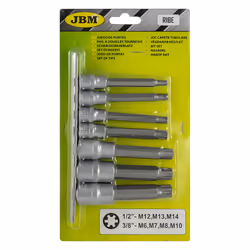 JBM 50980 adaptateur et rallonge pour clés 7 pièce(s) Adaptateur de douille