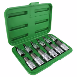 JBM 51260, Ensemble de douilles, 1/2", Métrique, 12 tête(s), 5,6,7,8,10,12,14,16,17,18,19,22 mm, 1,92 kg
