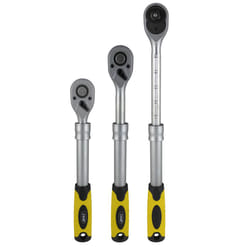 JBM 51307 clé à cliquet Acier Noir, Jaune