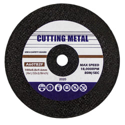 JBM 51385 Disco de Corte, Gris, 4", 1/32" Disque de nettoyage
