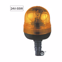 JBM 51965 BASE FLEXIBLE GIRADE H1 24V 70W Tulipes anti-rupture / Lentille ABS - BAES / Filetage de lentille avec étanchéité d ...