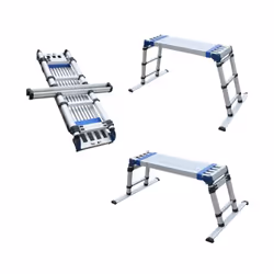 Description générale La plateforme de travail télescopique JBM52230 est conçue pour offrir une solution légère et pliable pou ...